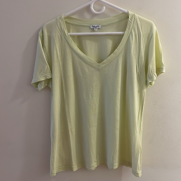 (2) SPLENDID Kate V Neck Short Sleeve Tees - Picture 3 of 6